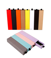 Slide Out Drawer Packaging Jewellery Box Recyclable Custom Jewelry Boxes Necklace Bracelet Ring Paper Luxury Black White