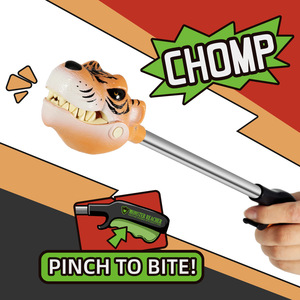 Jouet de préhension de dinosaure à grande bouche, modèle animal en plastique, outil de préhension pour enfants, pince à bras mécanique, unisexe - Product Image 3
