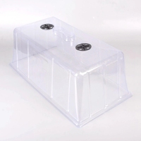 Oem PVC Écologique Plante Hydroponique Propagateur Pépinière Plug Propagation Démarreur Semis Culture Pot Plateaux