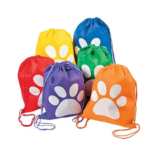 Sac à dos à cordon personnalisé avec logo imprimé en promotion, sacs de sport à cordon en gros, sacs à cordon noirs pour le sport et les voyages - Product Image 3