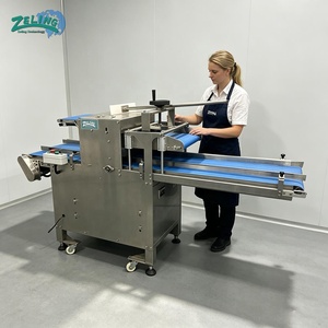 Máquina Cortadora de Pan Continua Industrial, Máquina Automática para Rebanar Pan, 1200 Piezas/h, para Línea de Producción de Sándwiches de Panadería - Product Image 1