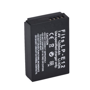 कैनन कैमरों के लिए lp e12 प्रतिस्थापन कैमरा बैटरी पैक s1 100d kiss <span class=keywords><strong>m</strong></span> m2 eos m10 m50 m50 m100 1200mah - Product Image 3