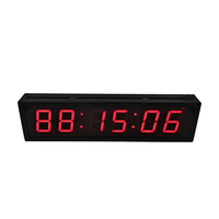 Remote untuk Lampu Led 4 Digit Digital 2.3 in Display Stopwatch Timer Layar Dua Sisi Dapat Diisi Ulang dengan Timer Hitung Mundur