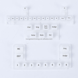 Nhà máy tùy chỉnh công nghiệp dẫn điện Bộ điều khiển màu Silicone Key nút điều khiển từ xa không thấm nước - Product Image 6