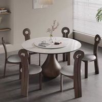 Französisch Retro Modern Luxus Massivholz Esstisch Wasser tropfen Bein Nordic Style Assembled für Home Restaurant Verwendung