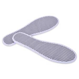 Tourmaline <b>Insoles</b> White Size 36-45 Good Ventilation For Adults Unisex - Product Image 2