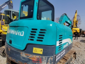Excavadora sobre orugas inteligente pequeña de 6 toneladas Sanhe vendida a bajo precio maquinaria y equipo usados - Product Image 5