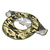Casque de sécurité respirant camouflage à visière large pour chantier d'été, protection solaire, protection du travail en tissu
