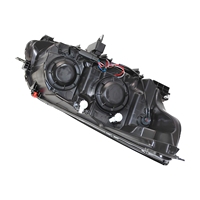 Ensemble de phares projecteurs H11 à boîtier noir pour Chevrolet Malibu LT LS, paire de lampes de conduite avant, 3000 lm, 3000 K, 12 V, 2013-2015