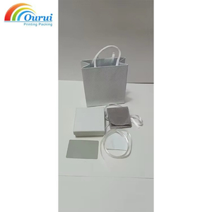 Luxury Low MOQ White Velvet Christmas <b>Storage</b> <b>Box</b> Packaging <b>Box</b> With Ribbon Branded Gift <b>Box</b> Embossed Slide <b>Drawer</b> Jewellery <b>Box</b> - Product Image 2
