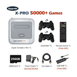 <span class=keywords><strong>Super</strong></span> <span class=keywords><strong>Console</strong></span> <span class=keywords><strong>X</strong></span> <span class=keywords><strong>PRO</strong></span> 256GB, Consola de Juegos Retro con Más de 50,000 Juegos, Compatible con <span class=keywords><strong>Android</strong></span>, PSP, WiFi/LAN - Product Image 6