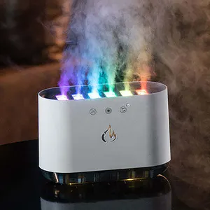 Professionelle Produktion intelligente Nebelmaschine Haushalt kühler Nebel-Diffusor Beleuchtung intelligente Flamme Luftbefeuchter