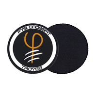 Patch en caoutchouc à coudre, design gratuit, imperméable, personnalisé, en PVC 3D, auto-adhésif, formes de fleurs/coeurs, pour vêtements et chapeaux