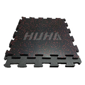 Usine HUHA 15MM Interlocking <span class=keywords><strong>Gym</strong></span> Caoutchouc EVA Composite Carreaux <span class=keywords><strong>de</strong></span> sol Transport facile Installer EVA <span class=keywords><strong>Gym</strong></span> Sol Intérieur <span class=keywords><strong>Tapis</strong></span> En Caoutchouc - Product Image 2
