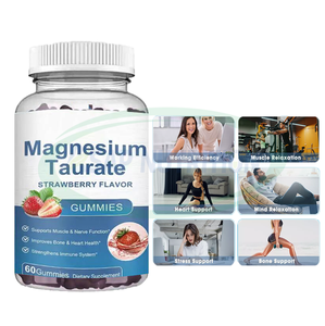 OEM Private Label Immune Energy Taurine <b>500mg</b> Supplement <b>Magnesium</b> Taurine Gummies - Product Image 1
