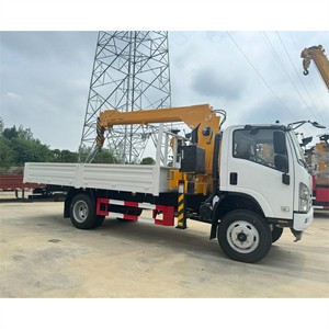 Camión de Carga ISUZU 4X2 con Grúa de Brazo Recto de 5 Toneladas, Grúa Recta Montada en Camión, Manipulador de Grúa - Product Image 2