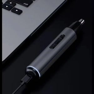 CITICITY <b>Waterproof</b> Men's Painless Shaving Cordless Rechargeable Ear Nose Mini <b>Electric</b> Hair Trimmer for Travel - Product Image 3