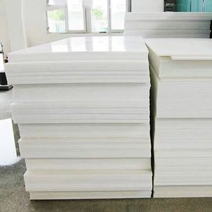 カスタムホワイトPVCハードボード押出酸アルカリ耐性エンジニアリングプラスチックシート工場切断サービス付き - Product Image 2
