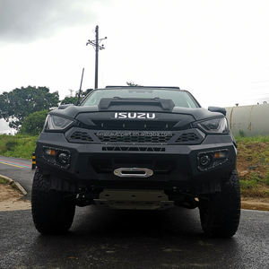 2025 ד-מקס 4x4 מוט פלדה מעופפות עם אורות הוביל מתכת חזית השור הגנה מסגרת עם winch הר מצב חדש - Product Image 6