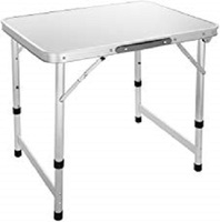 Cadre multifonctionnel Table de jardin pliante en aluminium durable et légère pour la randonnée, le pique-nique et le camping.