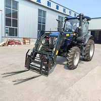 Traktor Multifungsi 4WD Terlaris, Excavator, Bulldozer, Forklift Bersertifikasi CE Produktivitas Tinggi Garansi 1 Tahun