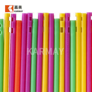 Africa High Quality Recyclable PP Plastic Candy <b>Sticks</b> plastic <b>Lollipop</b> <b>Stick</b> Single Notch Double Notch - Product Image 2