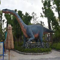 Modèles de dinosaures animatroniques grandeur nature Jurassic Park Animatronics pour parc d'attractions