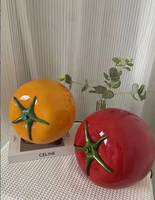 Nouvelle Arrivée Lampe Tomate Décorative d'Intérieur, Lampe de Lecture pour Chambre, Décoration Maison, Lampe de Chevet Moderne en Cristal