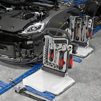 Kit d'entretien automobile multifonction 40 pièces avec étui rigide, jeu de clés à cliquet, garantie 1 an, personnalisation ODM/OEM