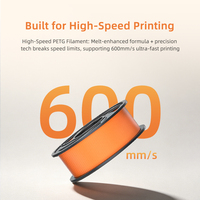 Filamen PETG Tahan Benturan Tinggi 1.75mm, Lebih Kuat Dari PLA Lebih Tangguh Dari ABS untuk Mainan, Braket, Roda Gigi & Prototipe Mekanik