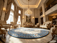 European Home Decor Luxury 3D Living Room Carpet Living Room Carpets and Rugs