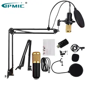 BM 800 Studio Microfoon Multifunctionele Wired Cardioid Microfoon Voor Geluidsopname Professionele Condensator bm800 Microfoon