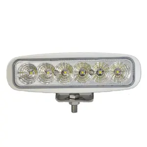 6 אינץ לבן דיור 15w 18w מבול קרן LED הימי אור עבור דיג סירה