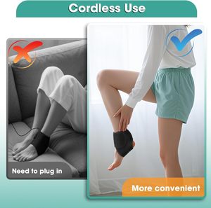 เครื่องนวดเท้าและข้อเท้าเพื่อบรรเทาอาการปวดด้วยฟังก์ชันประคบร้อน - Product Image 4
