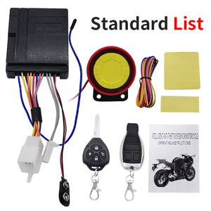 12V motosiklet tek yönlü <span class=keywords><strong>alarm</strong></span> sistemi anti-cut tek bir tıklama başlangıç metal uzaktan kumanda tek anahtar başlangıç - Product Image 4