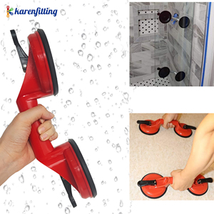 Ventosa de vacío práctica de vidrio rojo naranja para levantar vidrio, ventanas y azulejos - Product Image 6