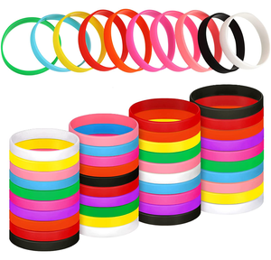 2023 Hot Sale Bulk Custom Printed Logo Eco-Friendly <strong>Bracelet</strong> Silicone <strong>Rubber</strong> Wrist <strong>Bands</strong> for <strong>Bracelet</strong> - Product Image 2