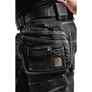 BLAKLADER - 199211419900C56 Pantalones cortos artesanos elásticos X1900 Black - EAN 7330509534229 PANTALONES DE TRABAJO PANTALONES CORTOS DE TRABAJO - Product Image 4