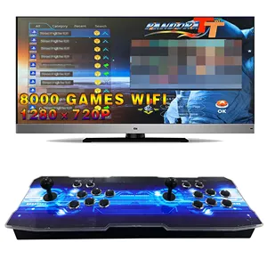 3D Wifi Pandora Saga Game Box 8000 в 1 150 3D игры винтажная Аркада поддержка для 4 игроков, чтобы скачать игры бесплатно