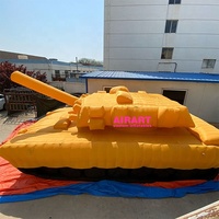 Véhicule blindé gonflable, modèle de réservoir de simulation de gonflage, gonflage d'air Panzer Personnalisation