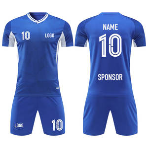 Оптовая Продажа с фабрики, индивидуальная Футбольная форма, многоцветная дышащая футбольная тренировочная форма, детские футбольные майки на заказ - Product Image 2