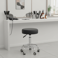 Tabouret roulant de siège rond réglable de chaise de bureau médical pour le CY-H828 de chirurgien de dentiste