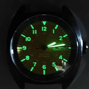<span class=keywords><strong>Reloj</strong></span> mecánico de moda <span class=keywords><strong>para</strong></span> hombre personalizado Bliger, esfera luminosa de cristal de zafiro de 36/39mm con función de buceo, correa de lona de goma - Product Image 6