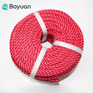 Cordon en polyéthylène torsadé coloré 3 brins 18-22 mm résistant aux UV, directement de l'usine, pour pisciculture et aquaculture, commande personnalisée - Product Image 4