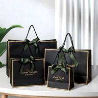 Sac cadeau mini écologique personnalisé avec poignée en corde de coton |   Sac fourre-tout réutilisable en papier kraft pour l'emballage de cadeaux de naissance
