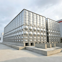 Réservoirs de stockage d'eau en acier galvanisé à chaud, boulonnés, de 1000, 2000, 5000 litres et en gallons - Prix