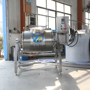 1औद्योगिक डेयरी दूध मक्खन मिक्सर मिश्रण इकाई घी उत्पादन लाइन बनाने के उपकरण मक्खन मचान चर्निंग मशीन