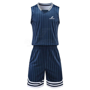 Uniforme de baloncesto personalizado para hombre OEM, ropa deportiva transpirable de secado rápido con logotipo personalizado, opciones de talla grande disponibles en conjuntos - Product Image 1