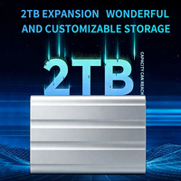 SSD Portabel USB 3.1 M.2 1 TB, Hard Disk Eksternal