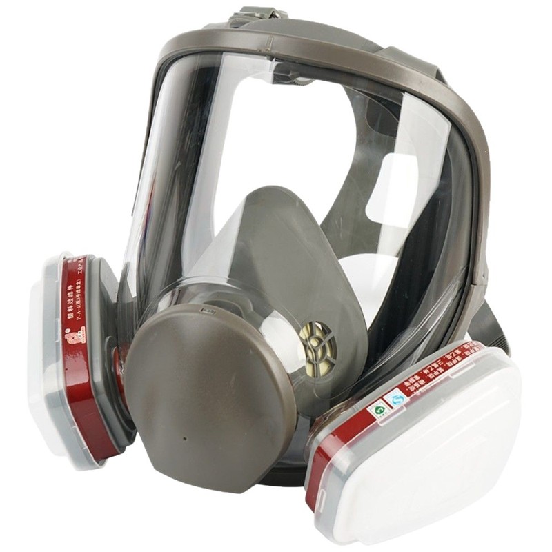 Gas Mask Protection Full Face Rubber